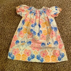 Le’ Za Me Embroidered Flower Dress